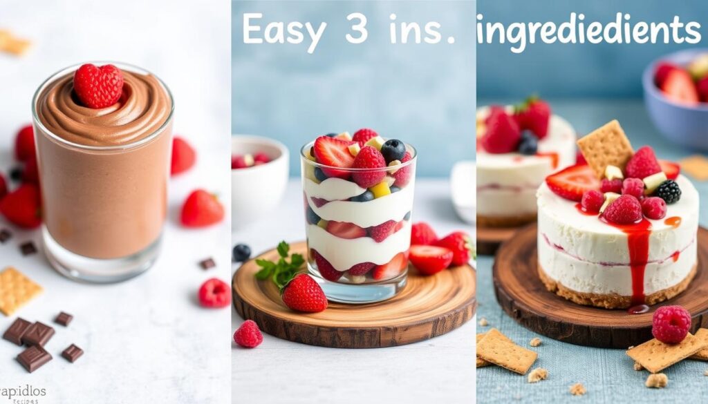 3-ingredient dessert ideas