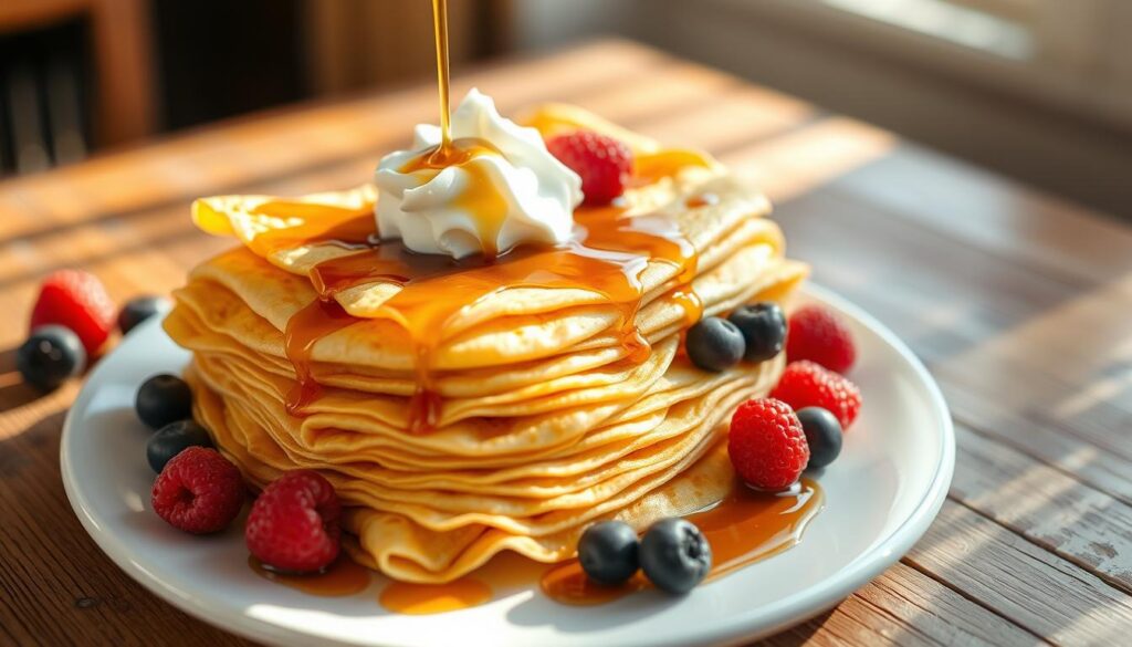 Breakfast crepes