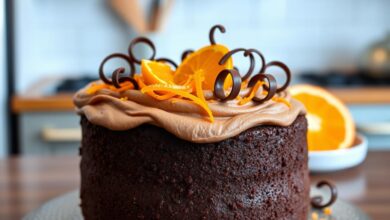 Chocolate Orange Cake Buttercream Frosting