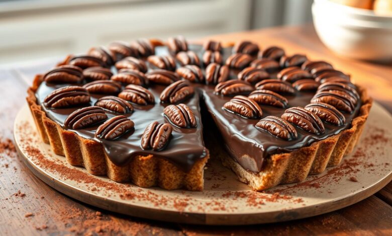 Chocolate Pecan Tart