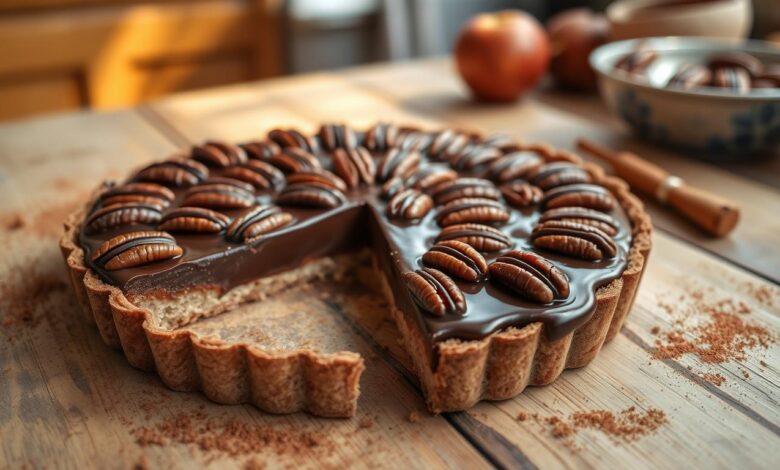 Chocolate Pecan Tart