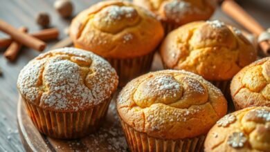Cinnamon Breakfast Muffins Coconut Carrot Granny Smith apple