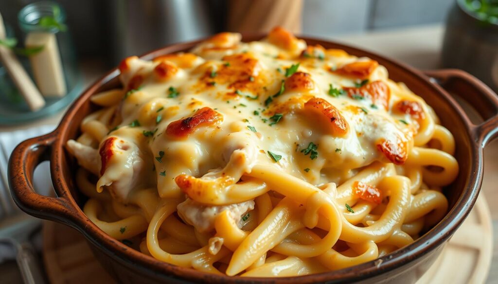 cheesy baked pasta