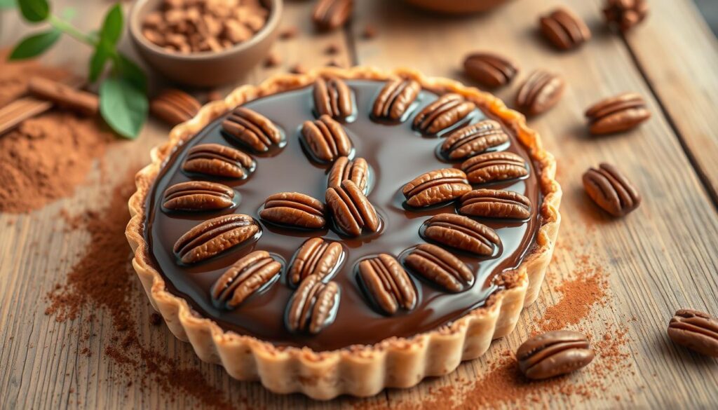 chocolate pecan tart