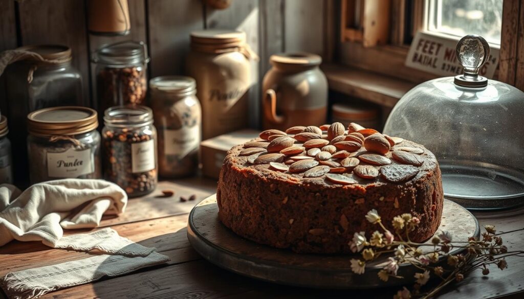 Dundee cake aging