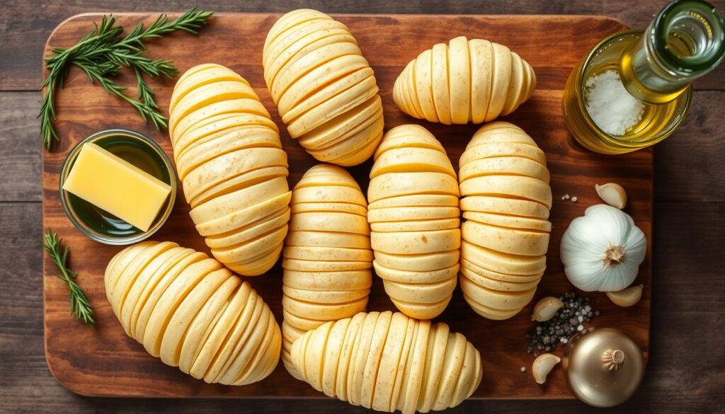 Hasselback Potato Ingredients