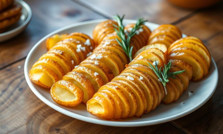 Hasselback Potatoes