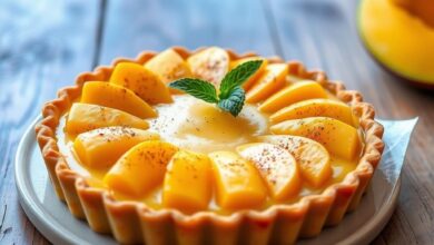 Homemade Mango Tart Recipe