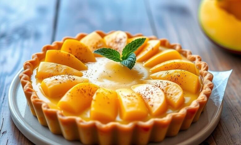 Homemade Mango Tart Recipe