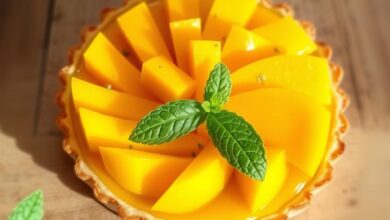 Homemade Mango Tart Recipe