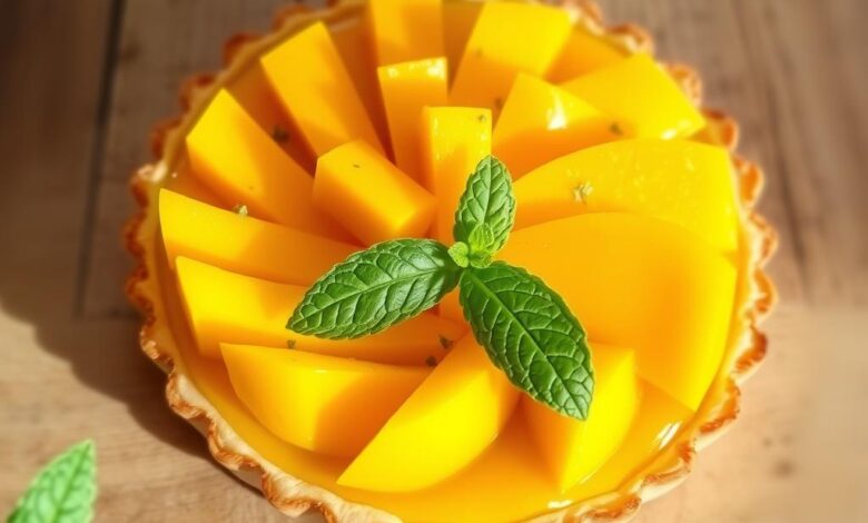 Homemade Mango Tart Recipe