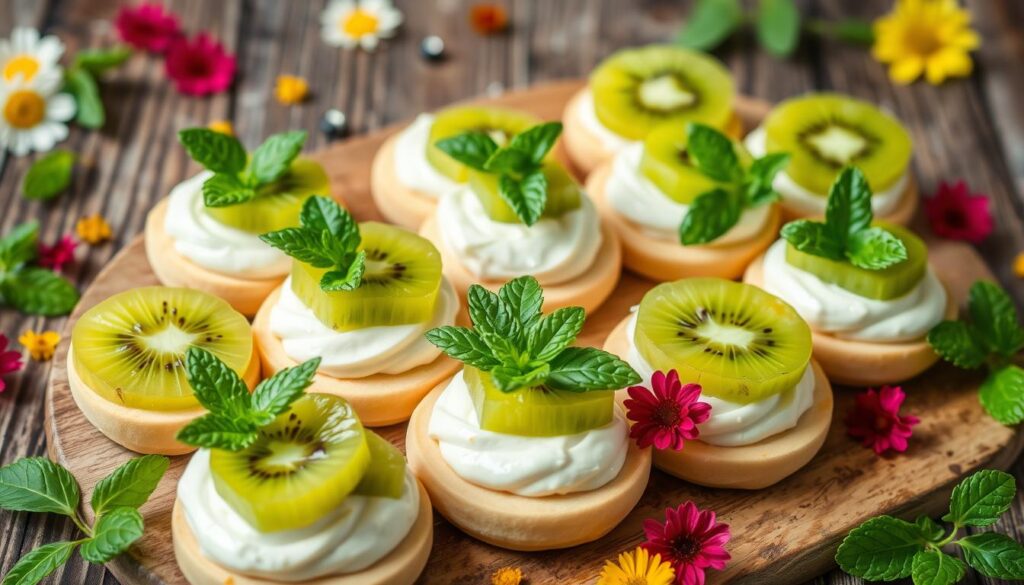 Kiwi Cream Cheese Appetizers