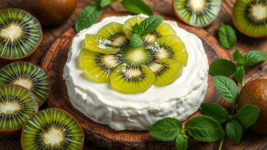 Kiwi Cream Cheese Disk