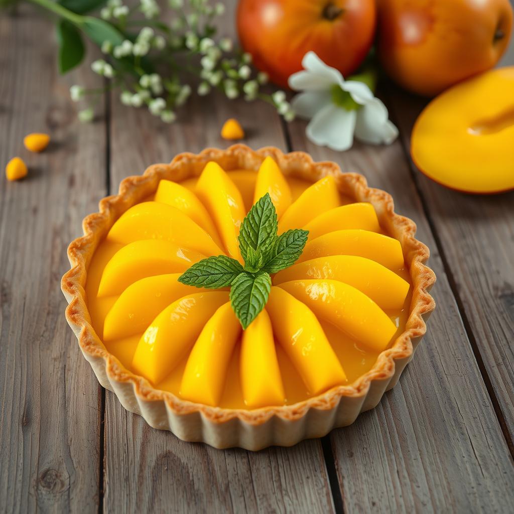 Mango tart recipe