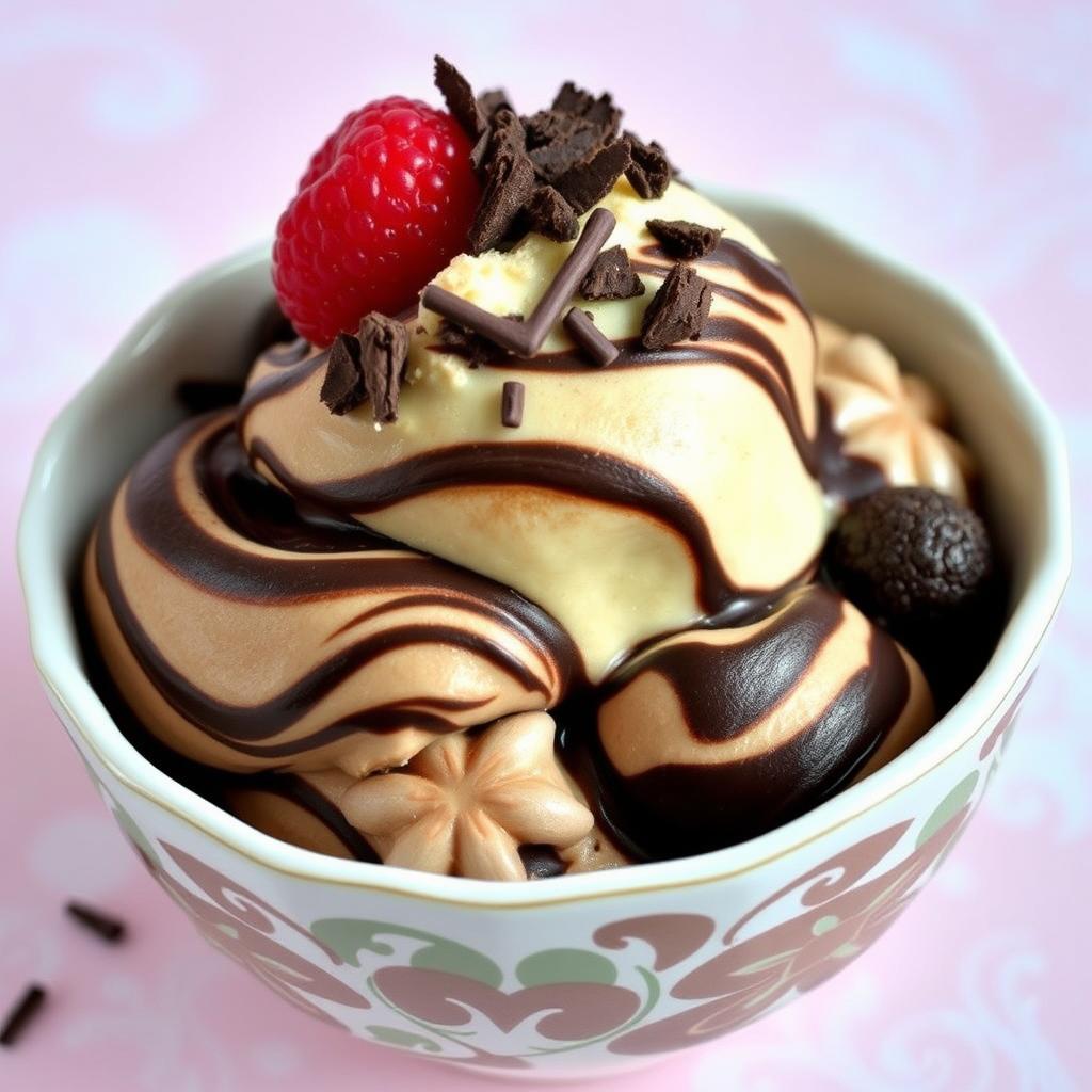 No-Bake Chocolate Cheesecake Ice Cream