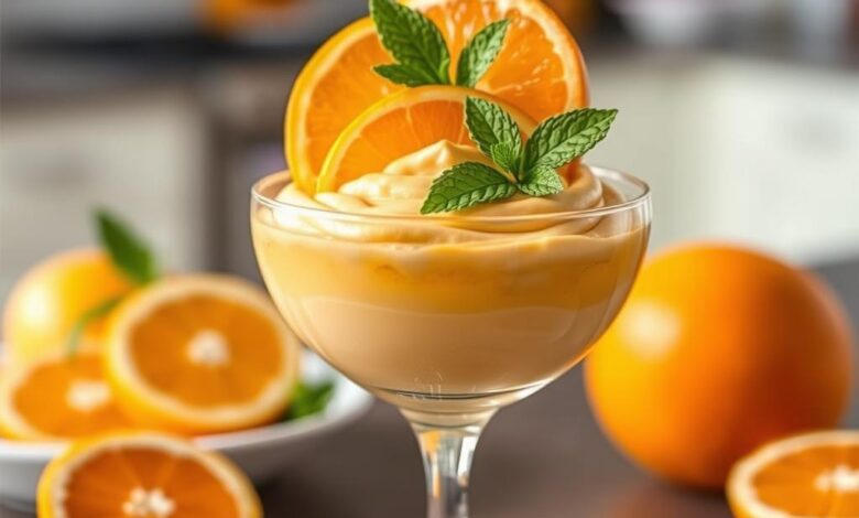 Orange Mousse