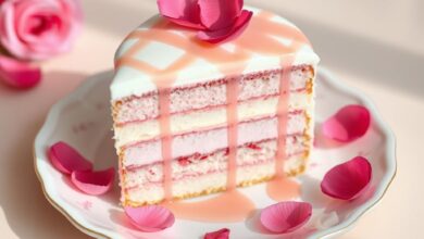 Rose Milk Cake