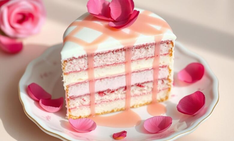 Rose Milk Cake