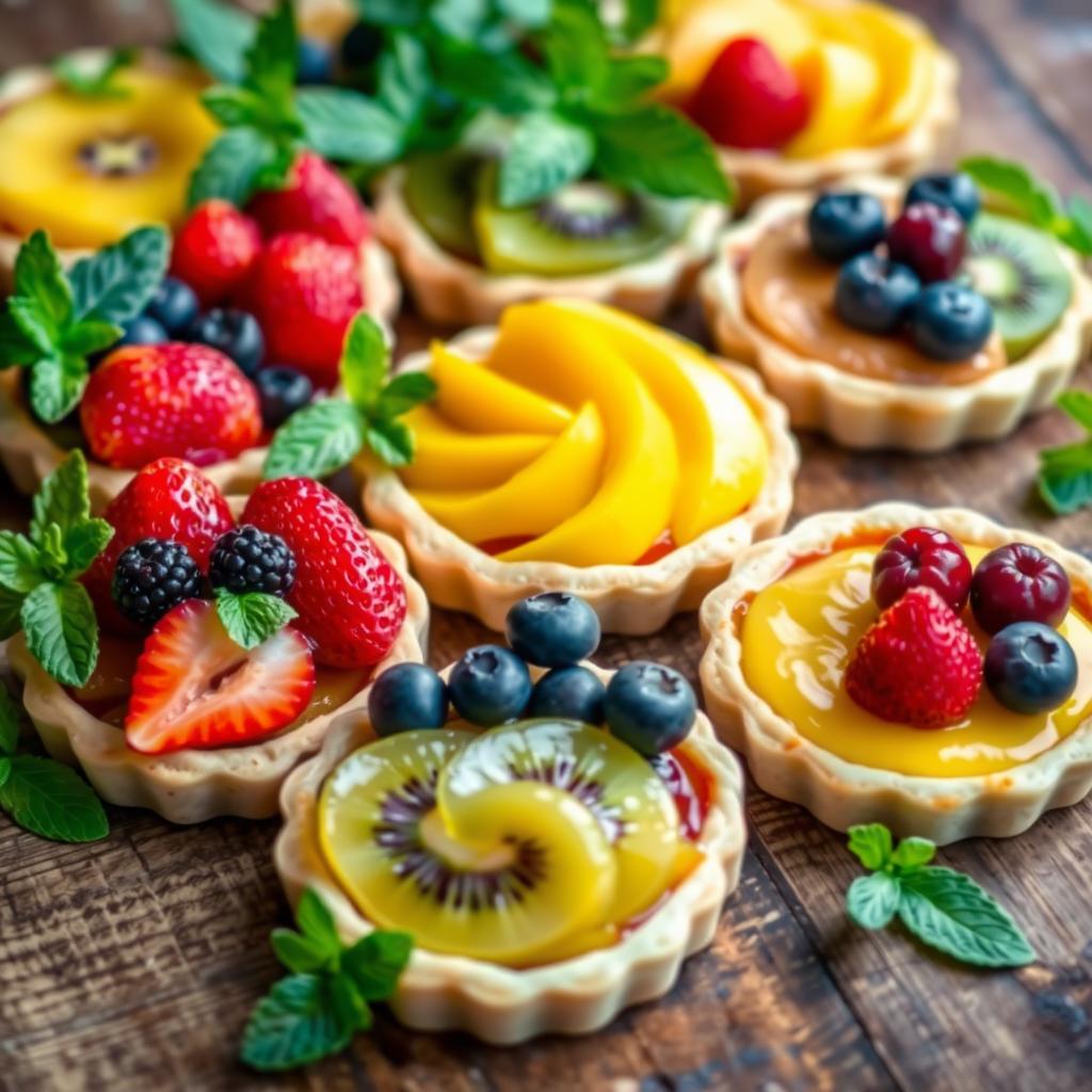 Seasonal Fruit Tarts