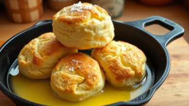 Sourdough Butter Swim Biscuits