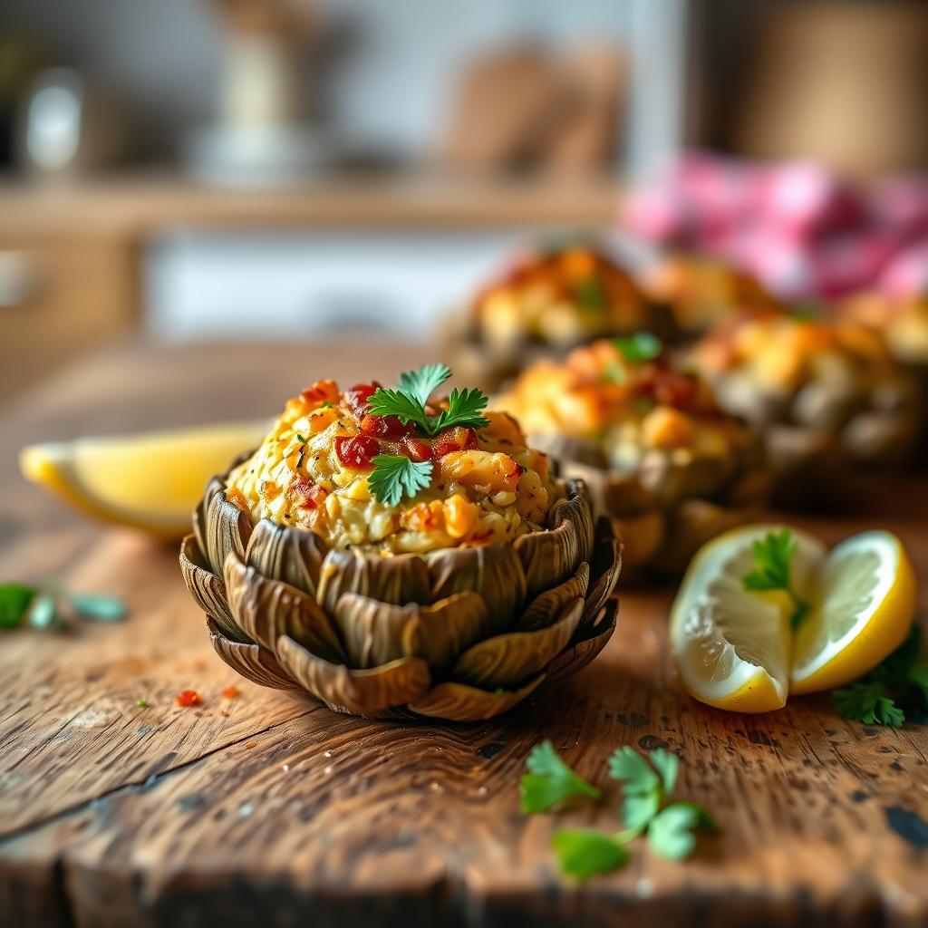 baked artichoke appetizer