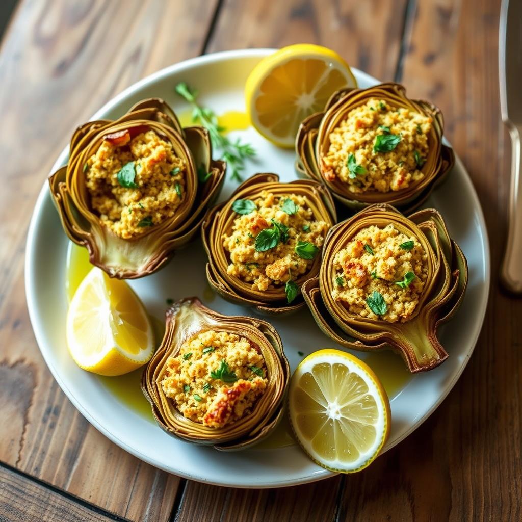 baked artichokes