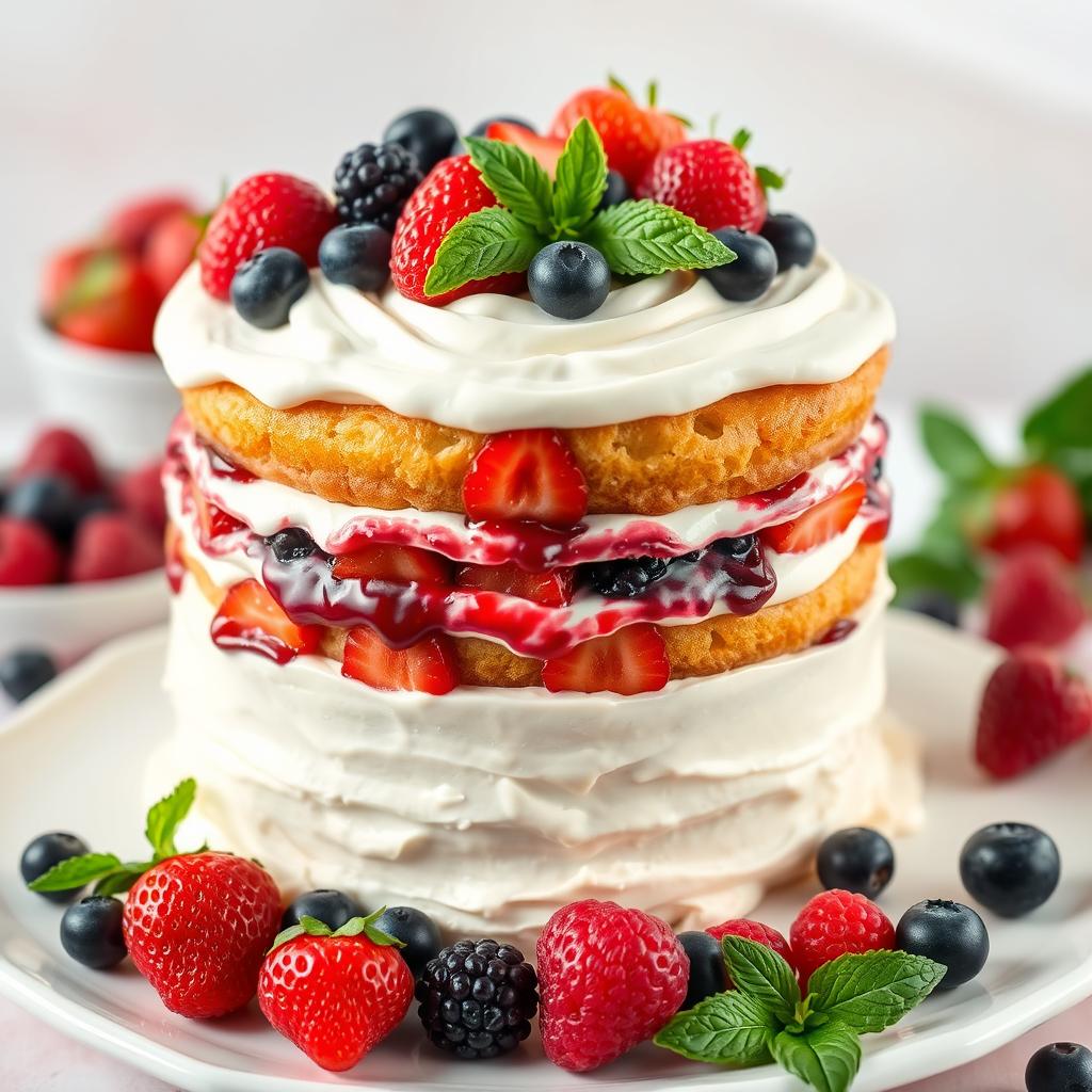 berry cake