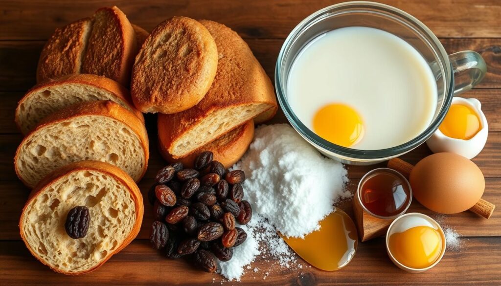 bread pudding ingredients