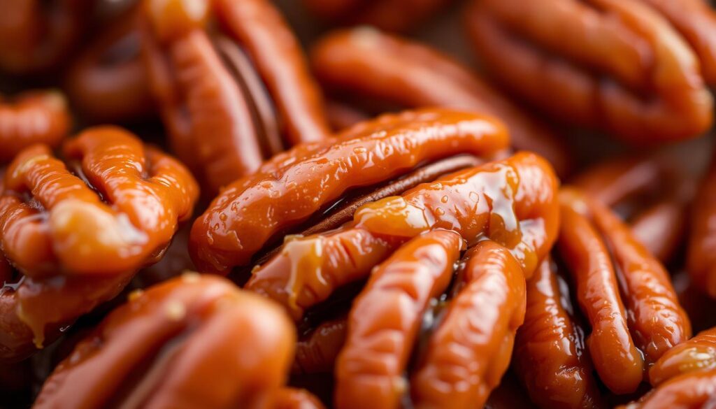 caramelized pecans