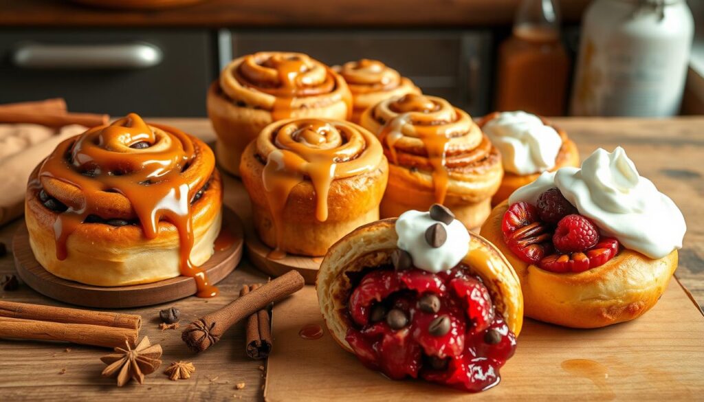 cinnamon roll variations