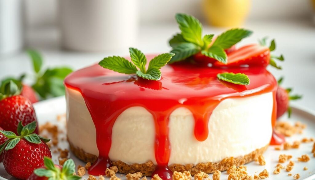 creamy cheesecake