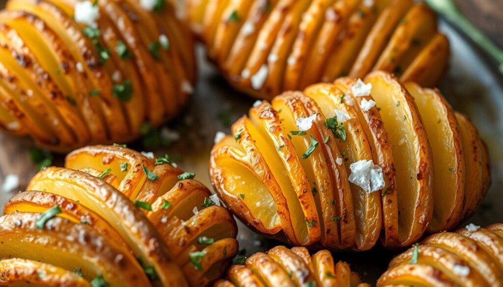 crispy baked potatoes