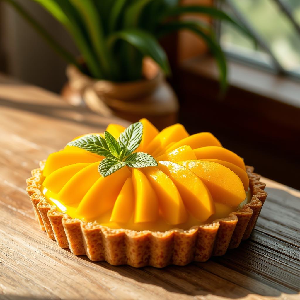 easy mango tart