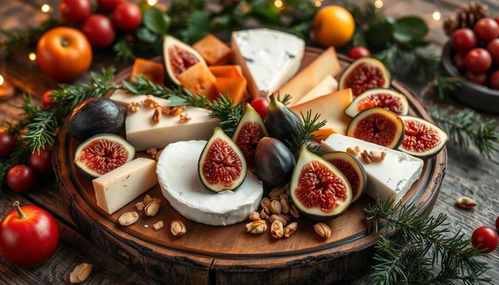 festive cheese board