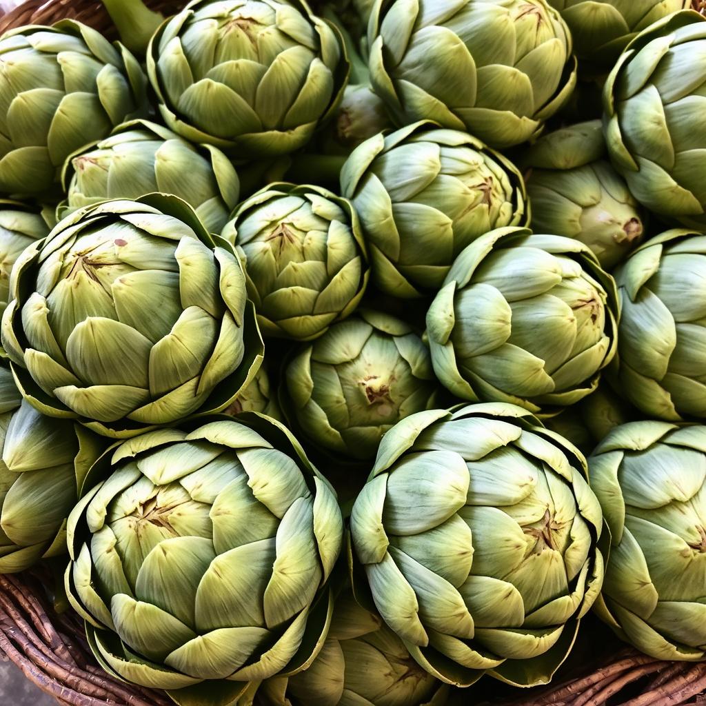 fresh artichokes