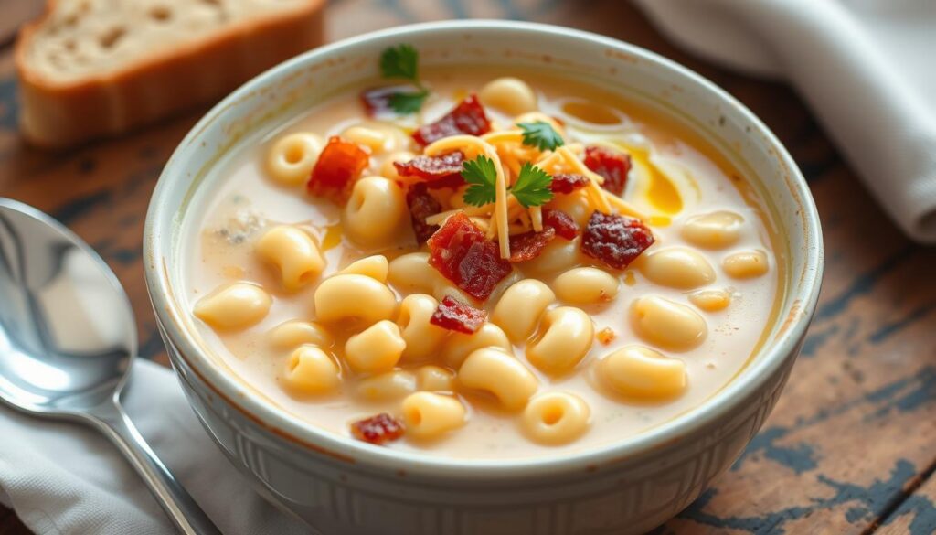 macaroni and cheese soup