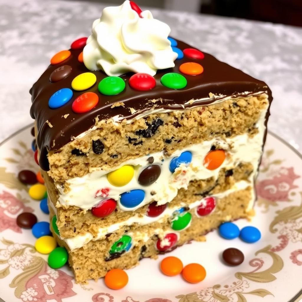 m&m's cookie dough delight