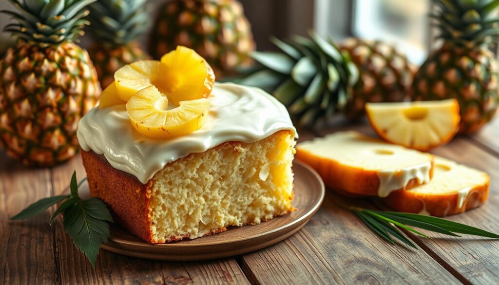 pineapple flavored cake