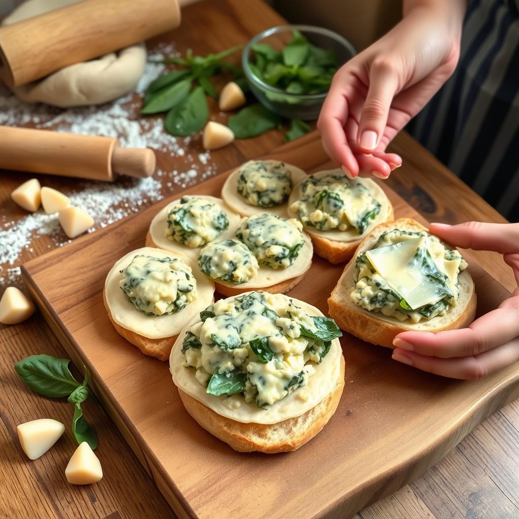 pull-apart bread assembly