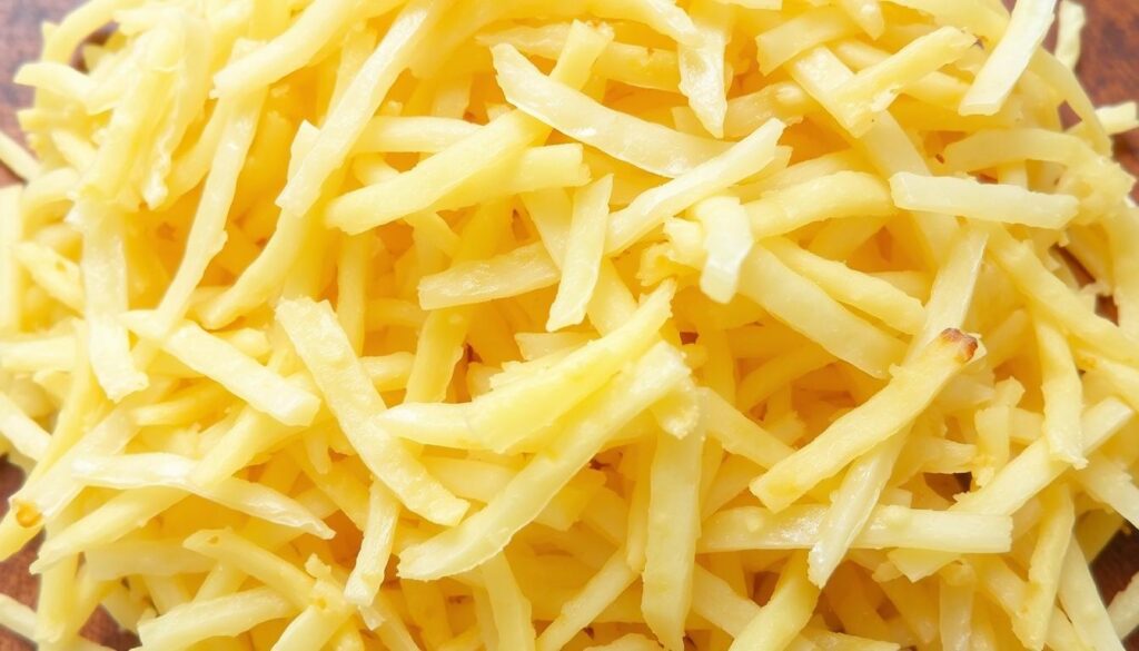 shredded potatoes