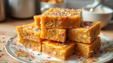 Butterscotch Confetti Squares