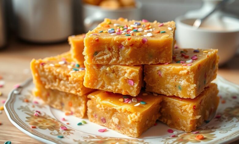 Butterscotch Confetti Squares