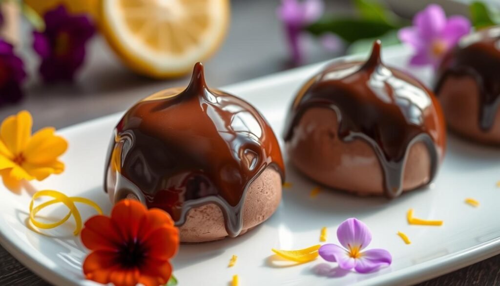 Chocolate domes