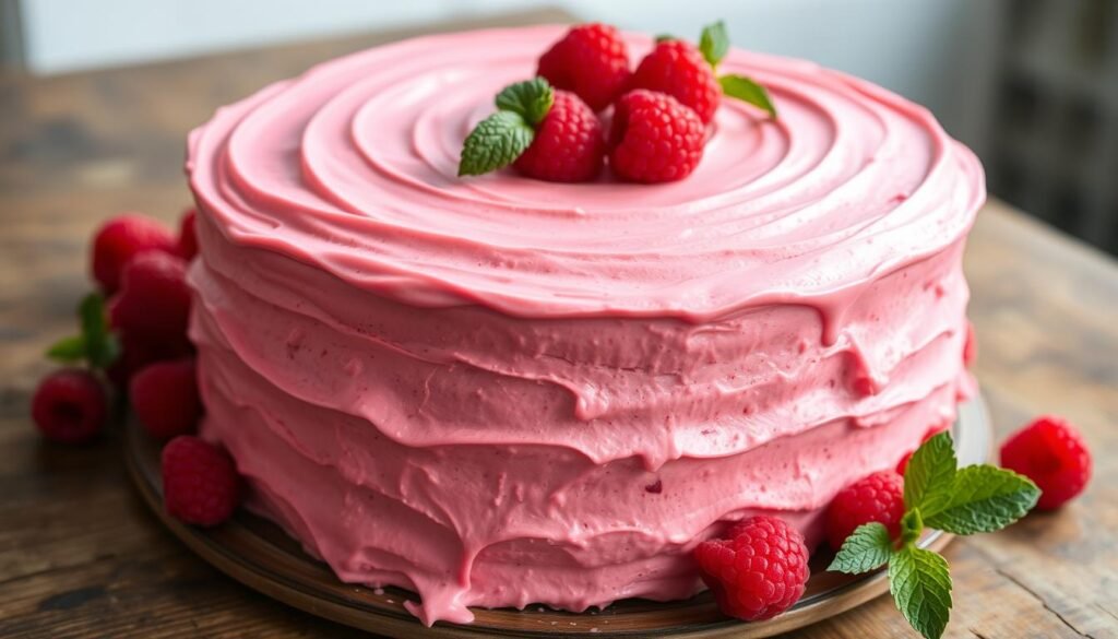 Raspberry Cake Frosting