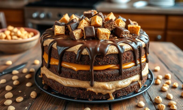 Snickers Cake Bliss