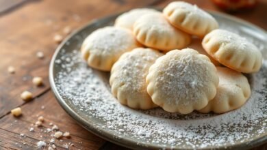 Whipped Shortbread cookies