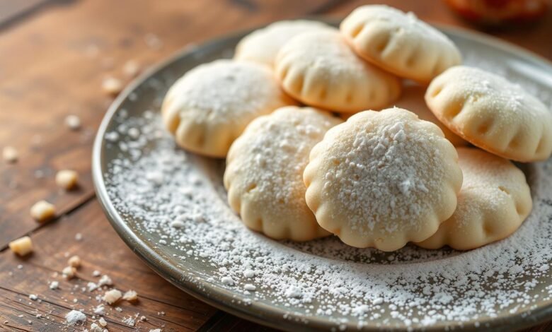 Whipped Shortbread cookies