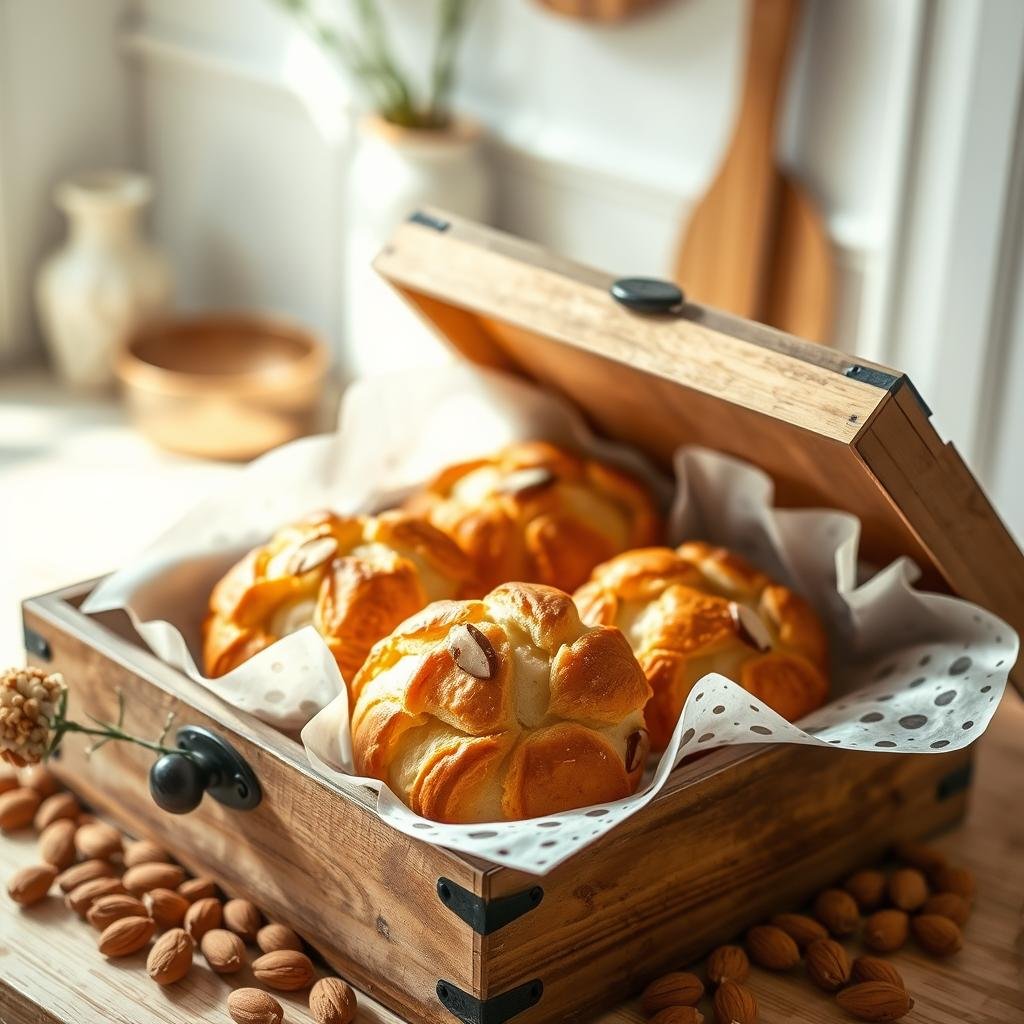 almond dessert storage