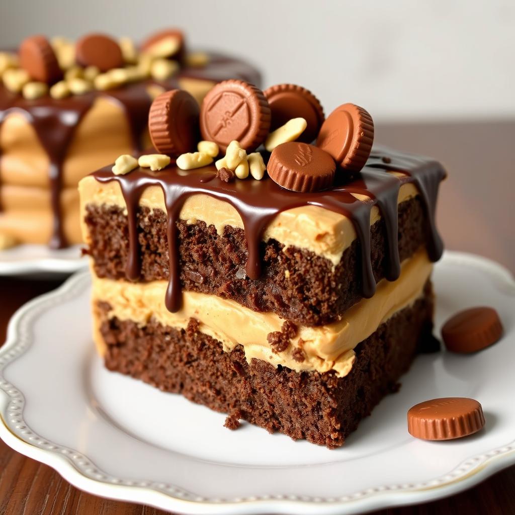 chocolate peanut butter dessert