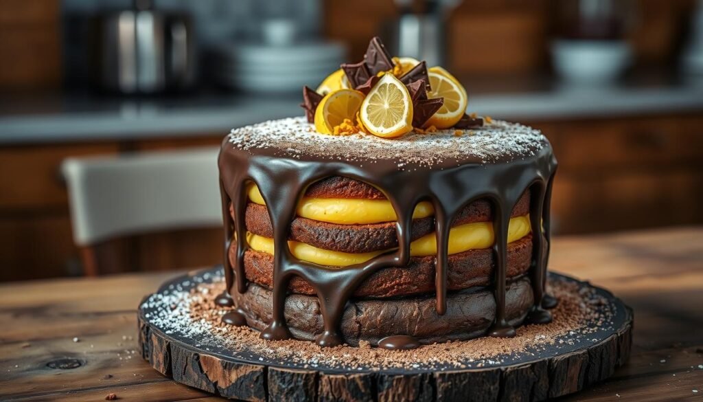 layered cake